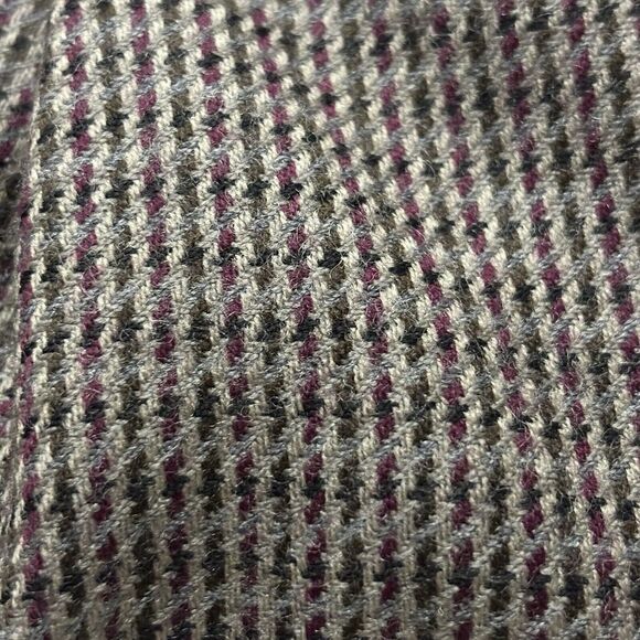 Vntg Breckenridge Houndstooth Wool Pencil Skirt Womens 10 Office Academia Preppy - Picture 8 of 8